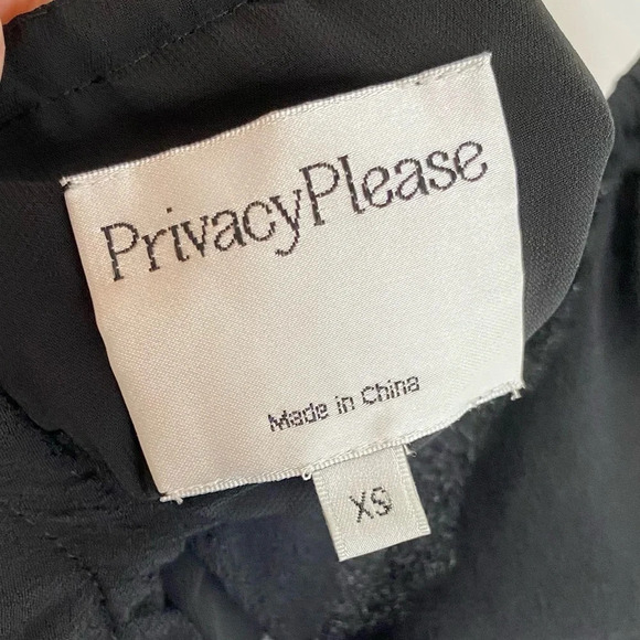 Privacy Please x Revolve Norval Off Shoulder Little Black Dress Womens Size XS - Picture 7 of 13